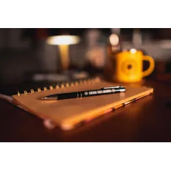 Metalowy długopis z grawerem Energa Trefl Gdańsk