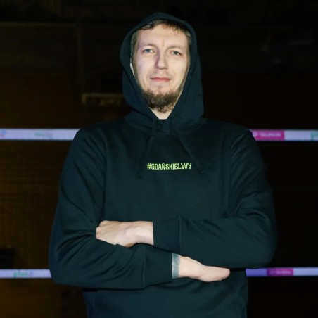 BLUZA Z KAPTUREM HOODIE HAFTOWANA GDAŃSKIELWY